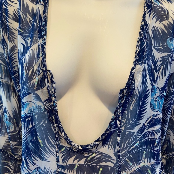 Gorgeous Letarte Sheer Sexy Handmade Cover-up - Picture 8 of 9